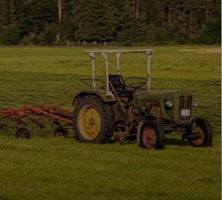 A typical example of Farming Machinery & Equipment in an outside setting